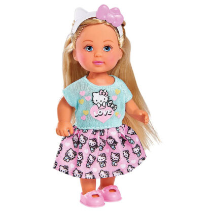 SIMBA -POUPEE EVI LOVE FASHION 12 CM – HELLO KITTY, 4-ASS.-3