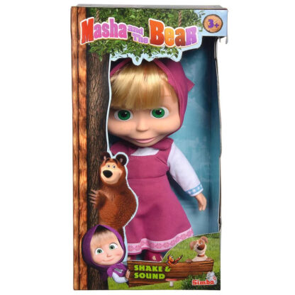 SIMBA -Poupée Masha rire – Masha et Michka-1