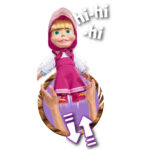 SIMBA -Poupée Masha rire – Masha et Michka-2