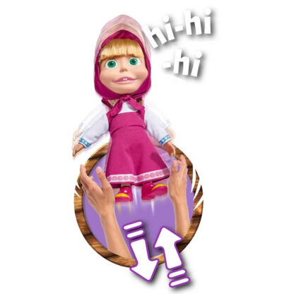 SIMBA -Poupée Masha rire – Masha et Michka-2