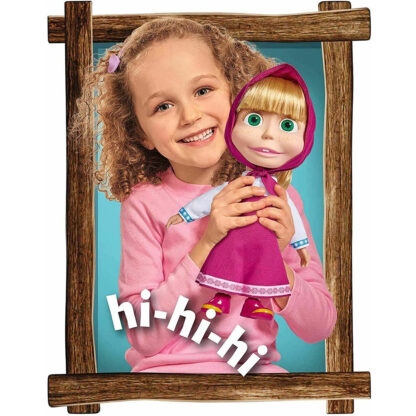 SIMBA -Poupée Masha rire – Masha et Michka