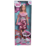 SIMBA – POUPEE STEFFI LOVE FASHION PAILLETTES 29 CM – HELLO KITTY
