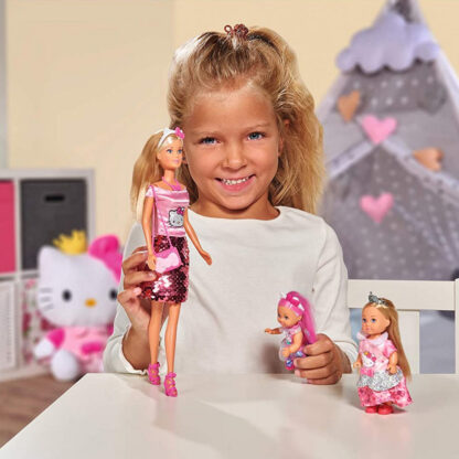 SIMBA – POUPEE STEFFI LOVE FASHION PAILLETTES 29 CM – HELLO KITTY-5