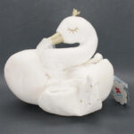 NICOTOY - Coussin Cygne blanc 40 cm