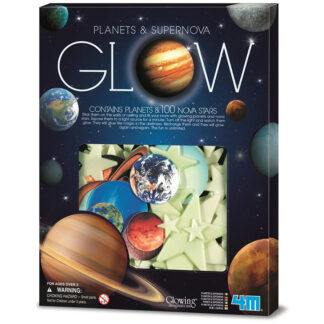 100pcs Planètes Glow et Super Nova