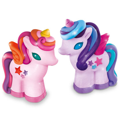 3D Mould & Paint – Licornes Paillettes 3D-1