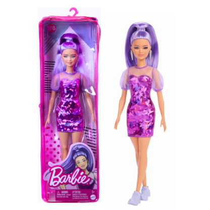 Barbie Fashionistas au Cheveux longs violets