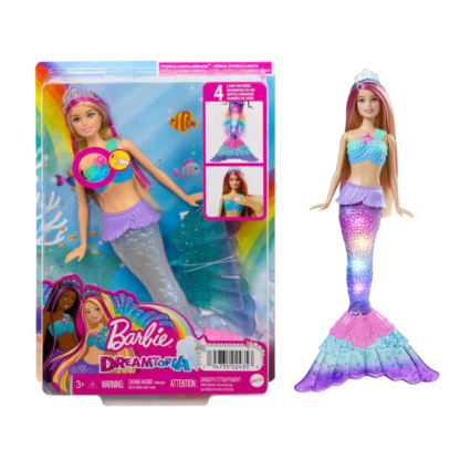 Barbie Dreamtopia – sirène lumières de rêve