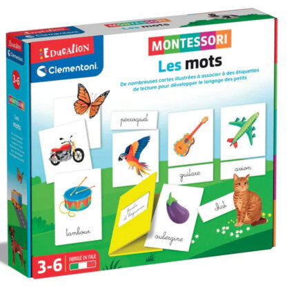 jeu montessori mots