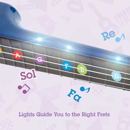 Learn with Lights Ukulele-Blue-5