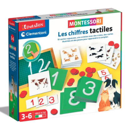 Montessori – Les chiffres tactiles