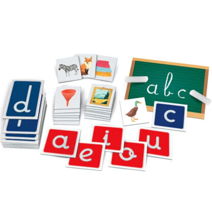 Montessori – Les lettres tactiles-1