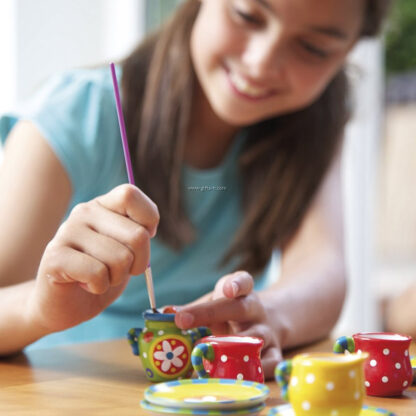 Peignez votre propre mini service à thé