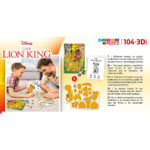 Puzzle + 3D Modele Roi Lion-1