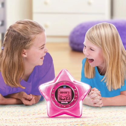 Réveil enfant Kidimagic Starlight rose