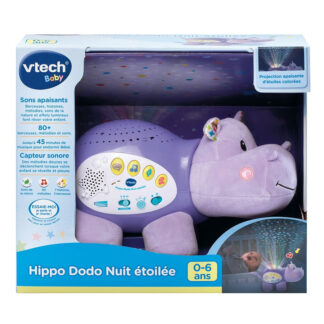 Veilleuse bébé Hippo Dodo Nuit Etoilée