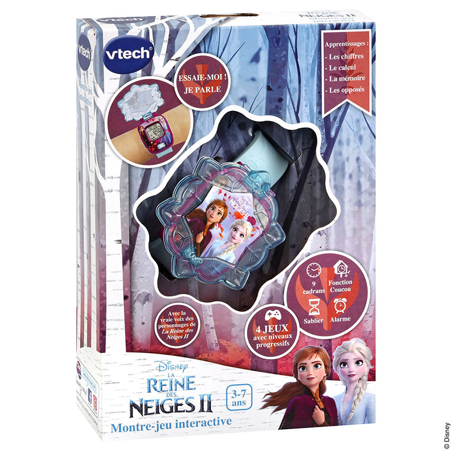Reine des Neiges 2 - La montre-jeu interactive d'Elsa