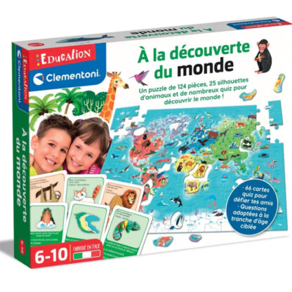 puzzle éducatif - À la découverte du monde