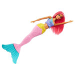 Barbie – pink hair mermaid Doll-2