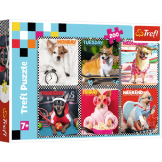Cheerful Dogs – Puzzle 200 pièces