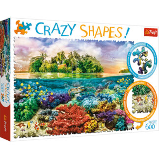 Crazy Shapes – Tropical Island – Puzzle 600 pieces