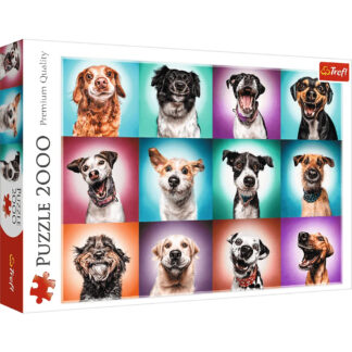 Funny Dog Portraits – Puzzle 2,000 pieces