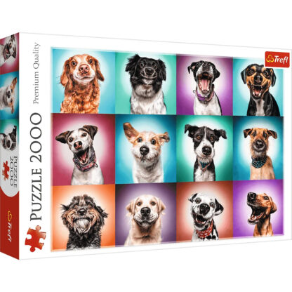 Funny Dog Portraits – Puzzle 2,000 pieces