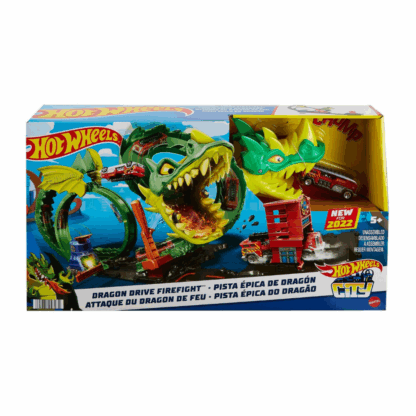 Circuit de voitures Hot Wheels Dragon