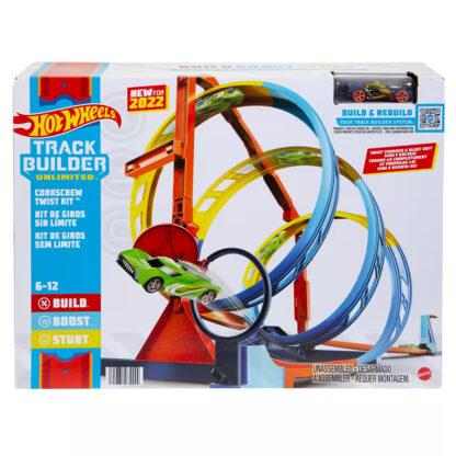 circuit de voitures spirale infernale Hot Wheels