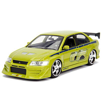 Jada-fast furious brians mitsubishi lancer evolution VII -1