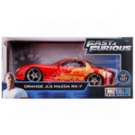 Jada-fast furious orange jls mazda RX-7 -4