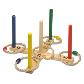 Jeu D’adresse En Bois Rings Stick