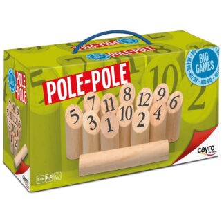 Jeu De Quilles Pole-Pole En Bois
