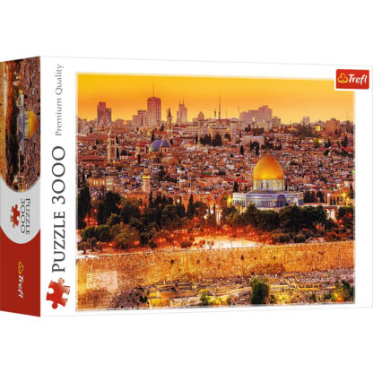 Jigsaw Puzzle – 3000 Pieces – Roof Tops of Jerusalem – 3,000 pieces