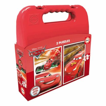 Malette 2X PUZZLE CARS 20 pcs -1