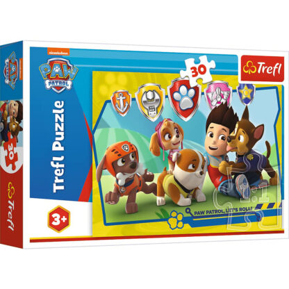Paws Patrol – Let’s Roll – Puzzle 30 pieces