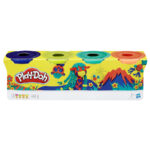 play doh 4 pots de pate a modeler couleur nature-3