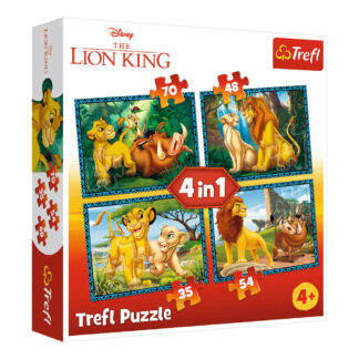 Puzzle 4en1 Le Roi Lion II – 39 pièces
