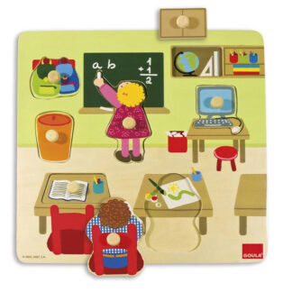 puzzle en bois ecole