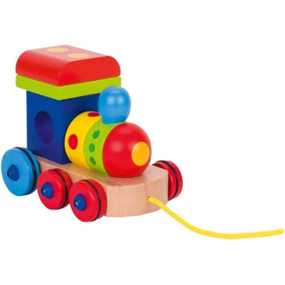 train en bois locomotive barcelone-1