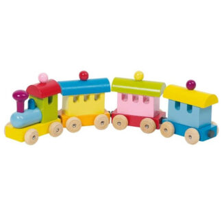 train en bois magnetique 2 ans