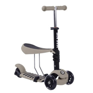 trotinette makani 3en1 scooter beige