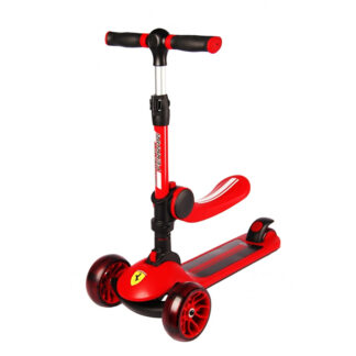 trotinette multi fonction ferrari rouge-1