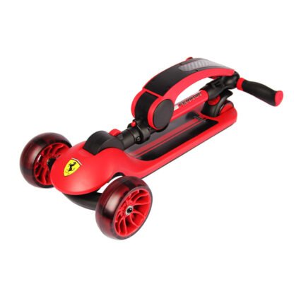 trotinette multi fonction ferrari rouge