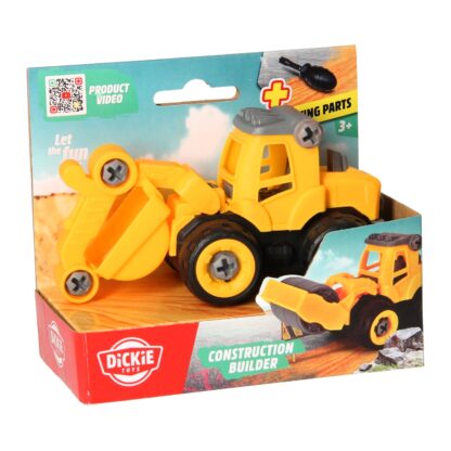 voiture DICKIE – CONSTRUCTION BUILDER MINI PELLETEUSE -1
