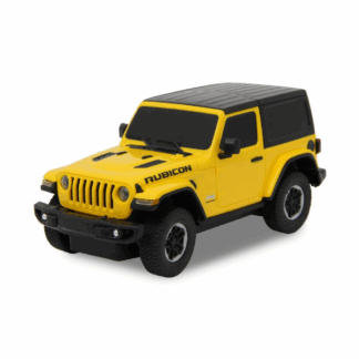voiture JEEP WRANGLER RUBICON RC SCALE 124 JAUNE -2