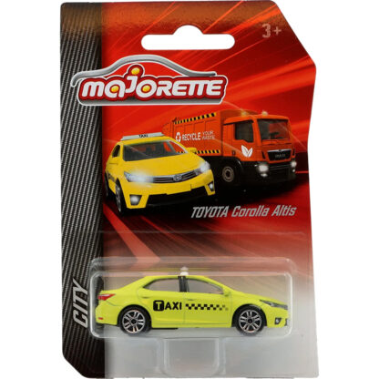 voiture majorette toyota corolla taxi-2