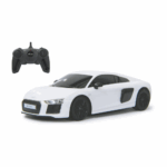 voiture RASTAR RC 124 Voiture AUDI R8 blanche -1