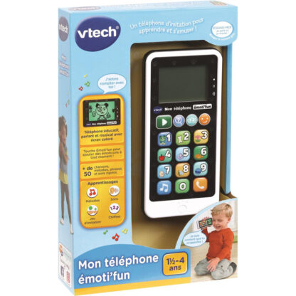 vtech telephone educatif noir et blanc-2