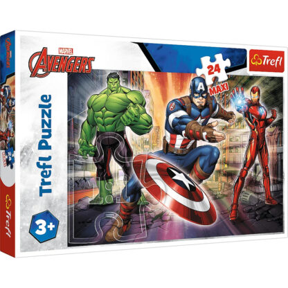 xtra 0002 XXL Pieces – Disney Marvel The Avengers – Puzzle 24 pieces